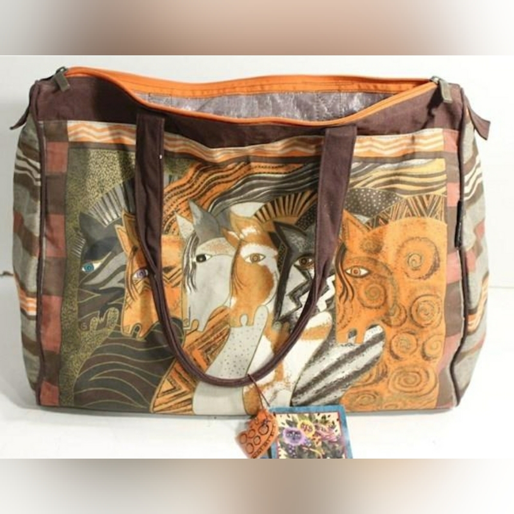 Laurel Burch Moroccan Mares Tote Model LB2-012